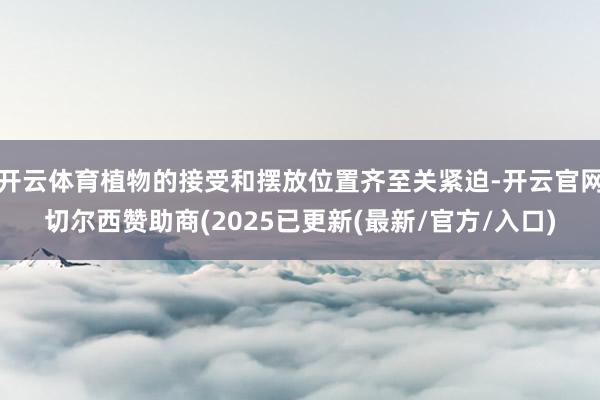 开云体育植物的接受和摆放位置齐至关紧迫-开云官网切尔西赞助商(2025已更新(最新/官方/入口)