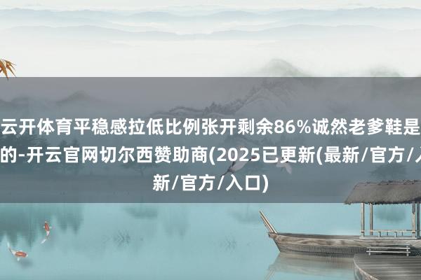 云开体育平稳感拉低比例张开剩余86%诚然老爹鞋是厚底的-开云官网切尔西赞助商(2025已更新(最新/官方/入口)